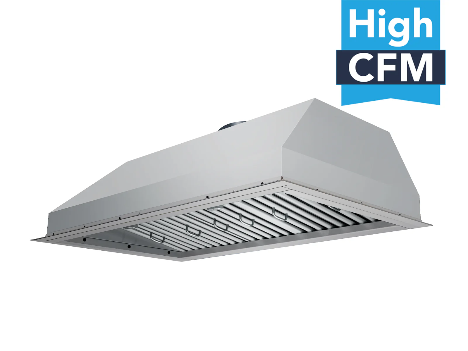 Range Hood Inserts with Remote Blowers
